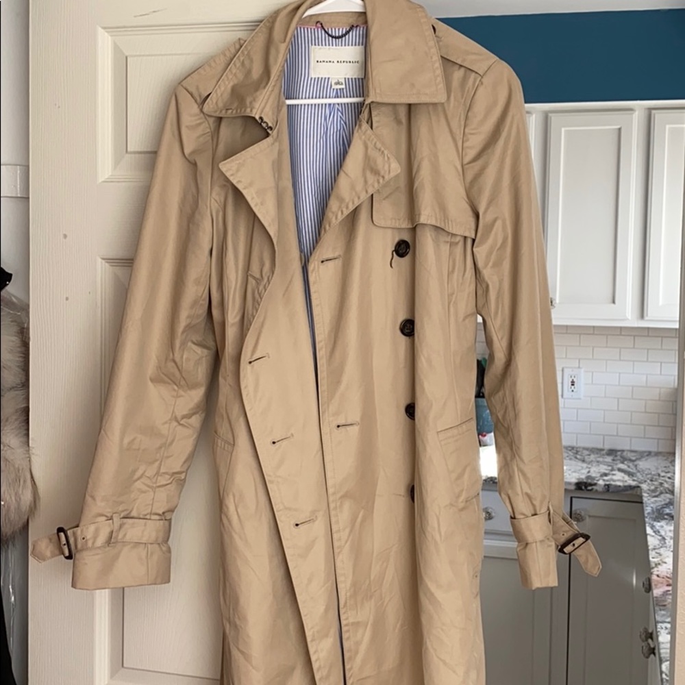 Banana republic trench coat